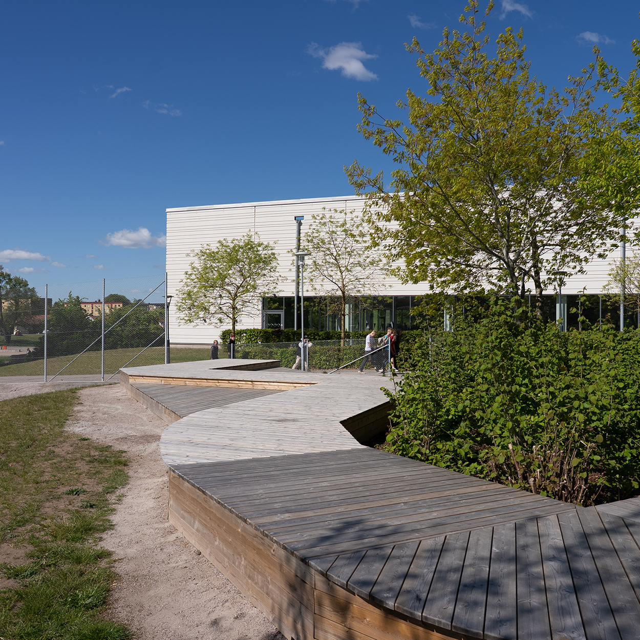 Färsingaskolans nya utemiljö invigd