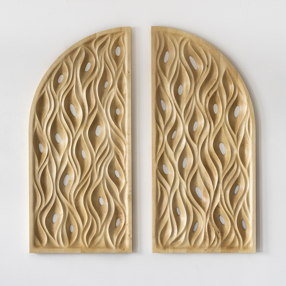 Samaneh Reyhani är konstnären bakom verket Sarâ