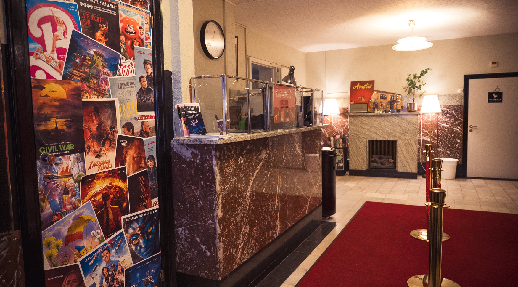 Biograf Flora foajén 