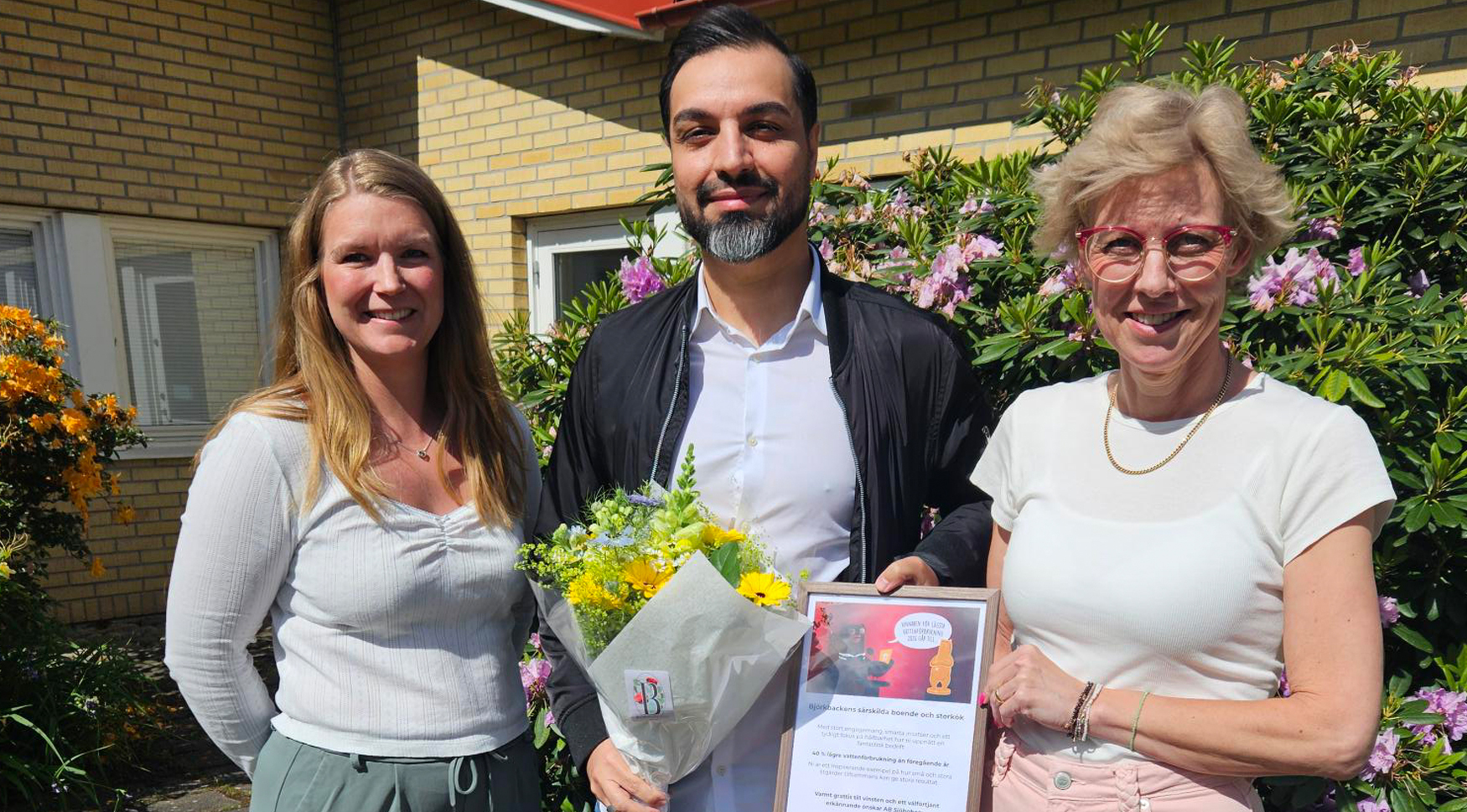 Vinnare av Sjöbohems vattentävling Björkbacken